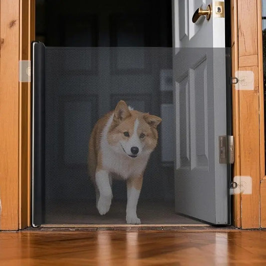 Retractable No Drilling Pet Gate