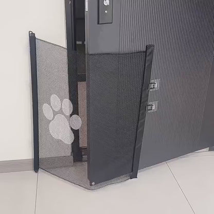 Retractable No Drilling Pet Gate