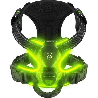 Glow In The Dark Dog Harness